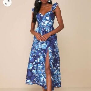 LULUS SIZE XL FLORAL DRESS